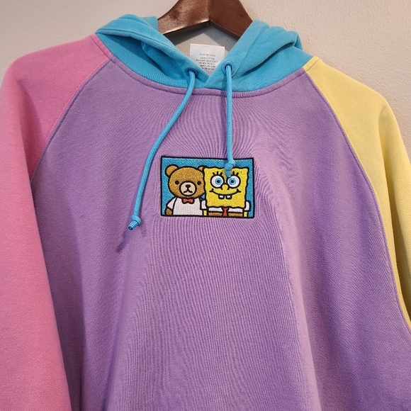 Teddy Fresh x SpongeBob Color Block Hoodie - Picture 3 of 5